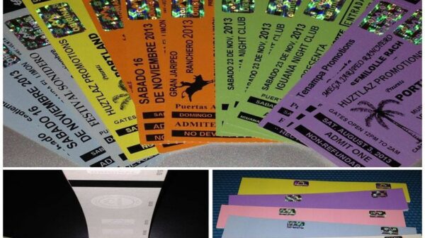 Stiker Hologram 3D untuk Meningkatkan Keamanan Ticketing