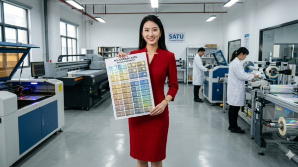 hologram label anti counterfeit