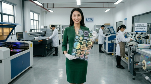 hologram sticker garansi