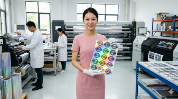 hologram warranty sticker